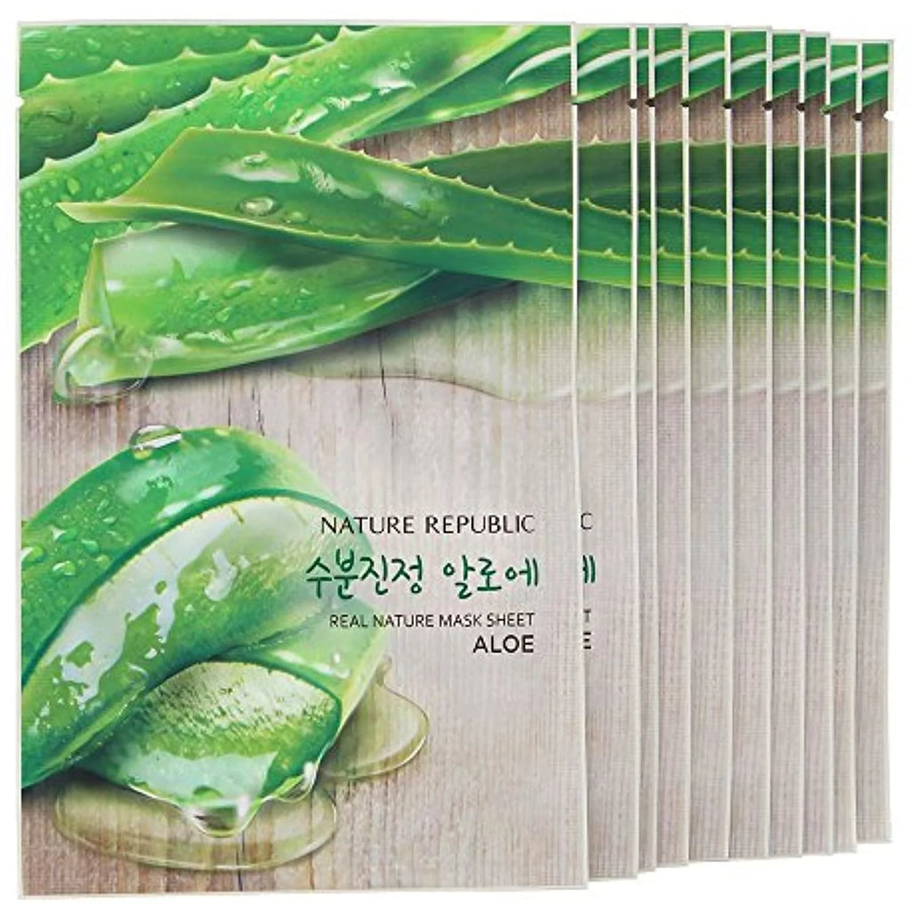 Aloe Mask Sheet 10 Sheets B178546