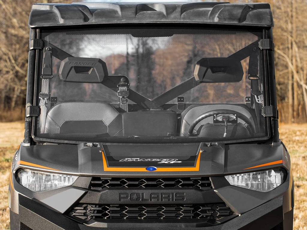 Clear Scratch Resistant Full Windshield for Polaris Ranger XP 1000 / Crew Y910729