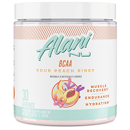 BCAA Sour Peach Ring 2:1:1 Supplement Powder 30 Servings D606772