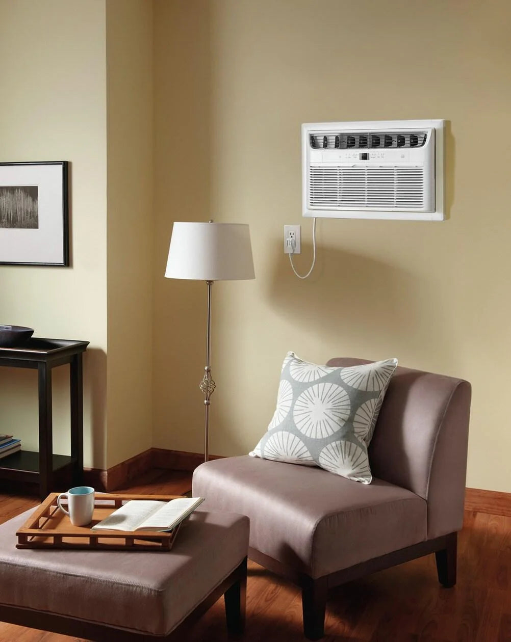 10,000 BTU Built-In Room Air Conditioner White T97916