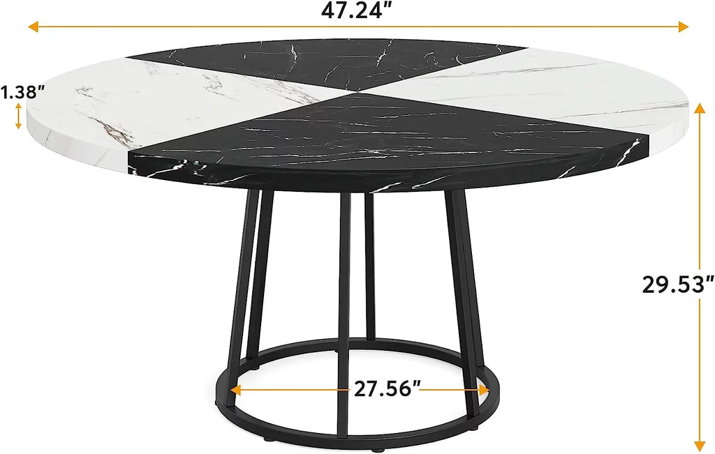 Round Dining Table for 4 People Y716397