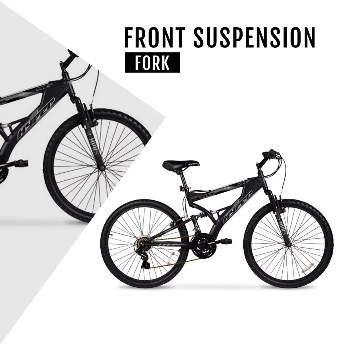 26" Black Mountain Bike X821369