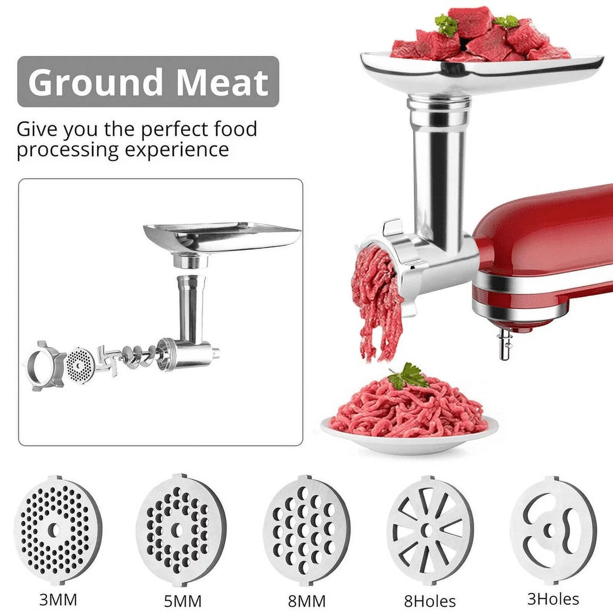 Stainless Steel Sausage Stuffer Attachment K1938