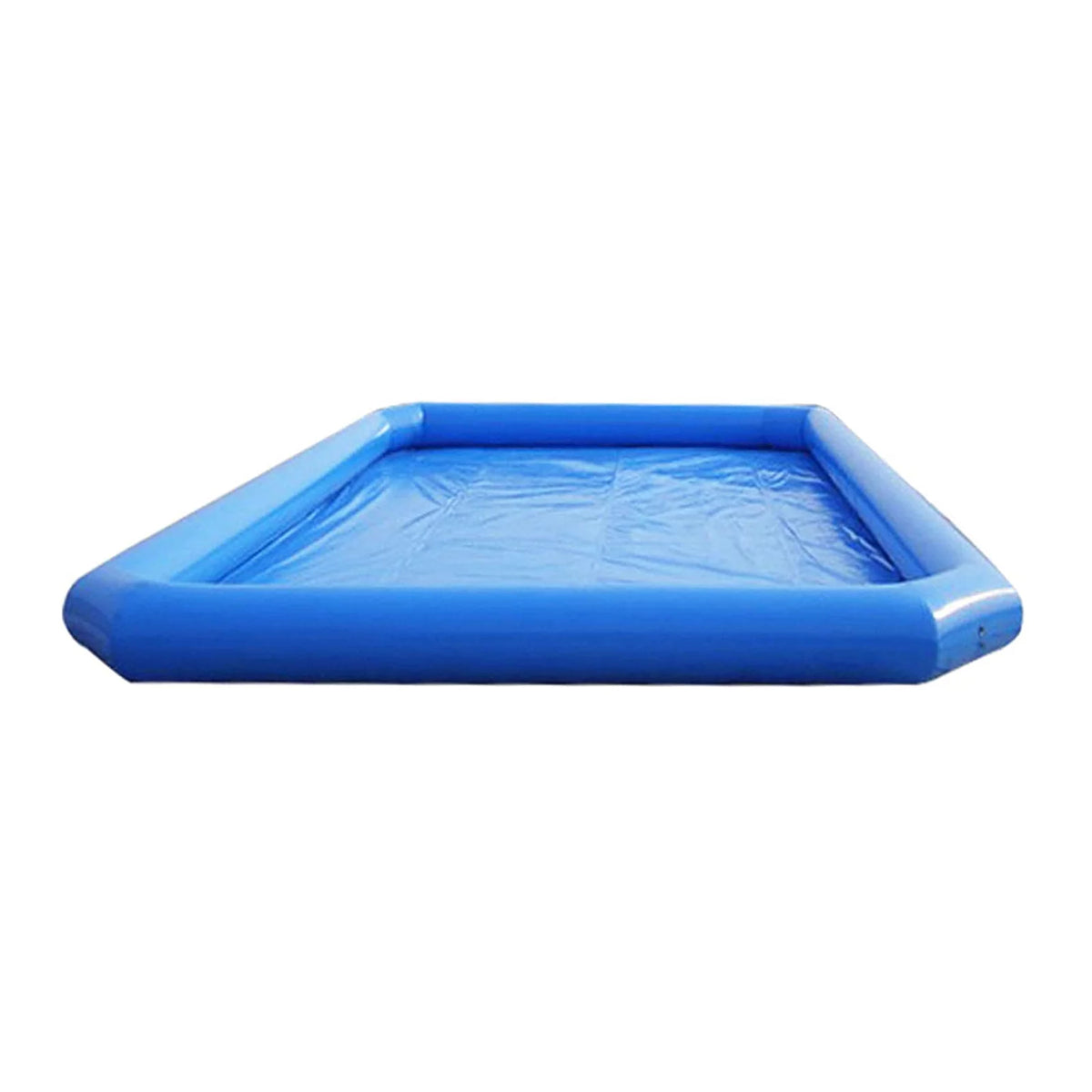 Large Inflatable PVC Square Swimming Pool 23x23x1.8ft B805
