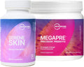 30 Capsules Probiotic Supplement and 2.1oz Prebiotic Powder Q389