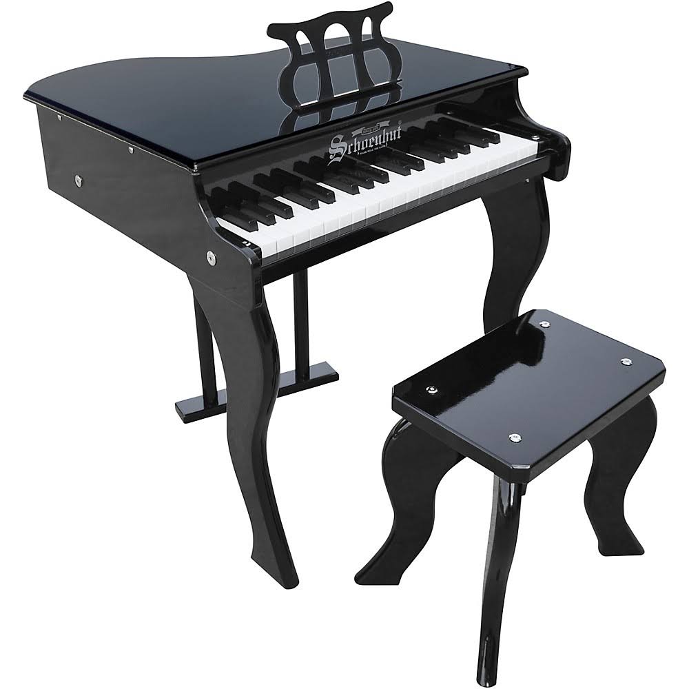 37 Key Black Baby Grand Piano Z378425