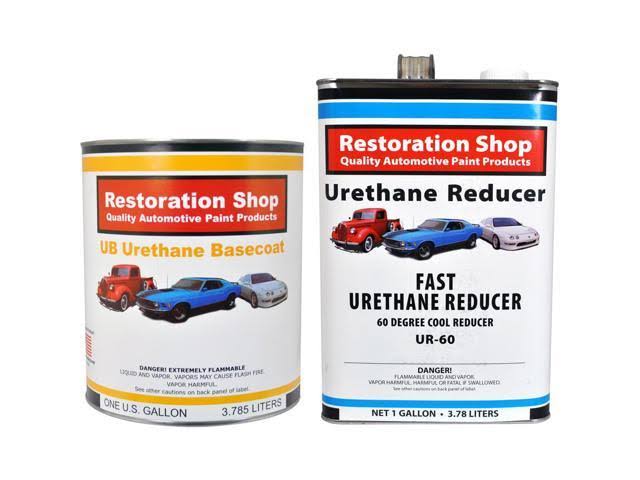 White Gallon Urethane Basecoat Clearcoat Auto Paint Kit I878990