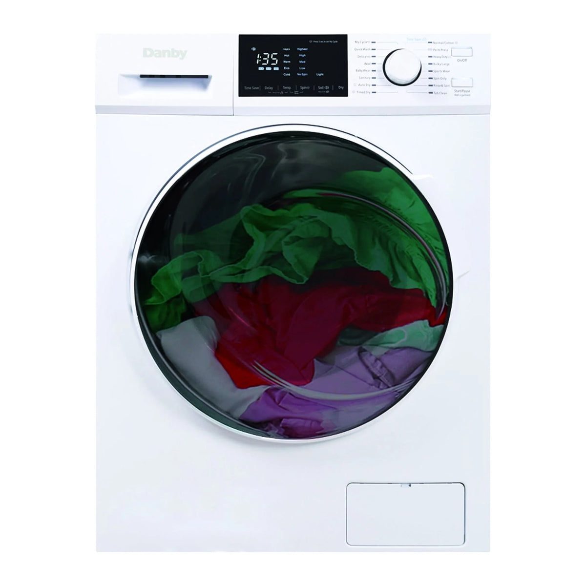 2.7 Cu. ft. White All-In-One Washer/Dryer Combo S680438