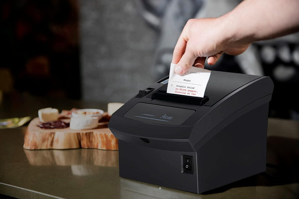 Thermal Receipt Printer 80mm with Auto Cutter USB Serial Port X94825