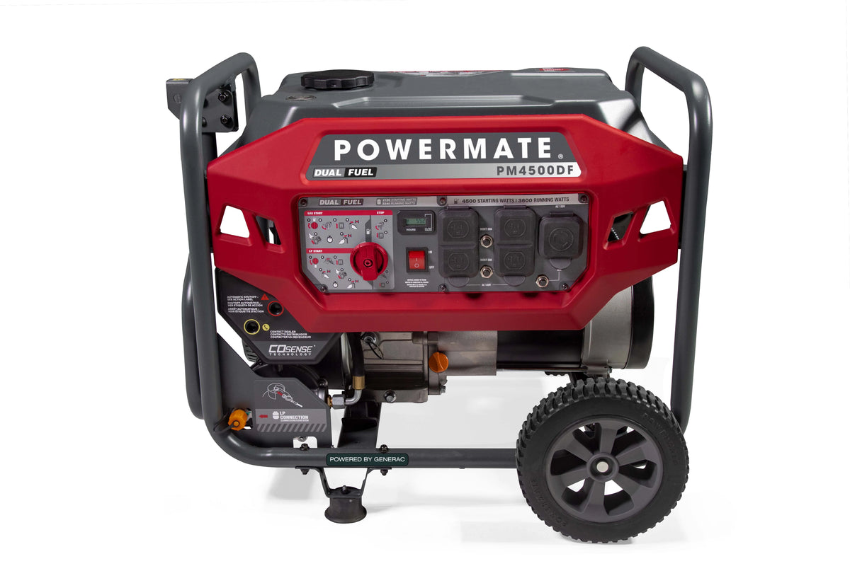 4500 Watt Dual Fuel Portable Generator A874