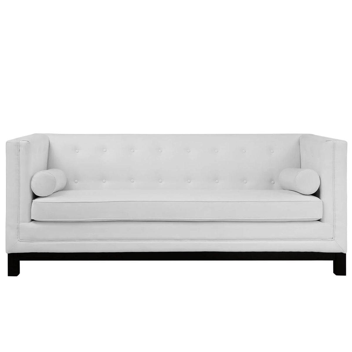 White Bonded Leather Sofa M919760