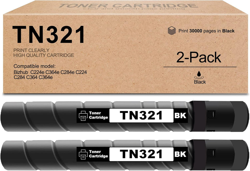 Black 2 Packs Compatible Toner Cartridge V32013