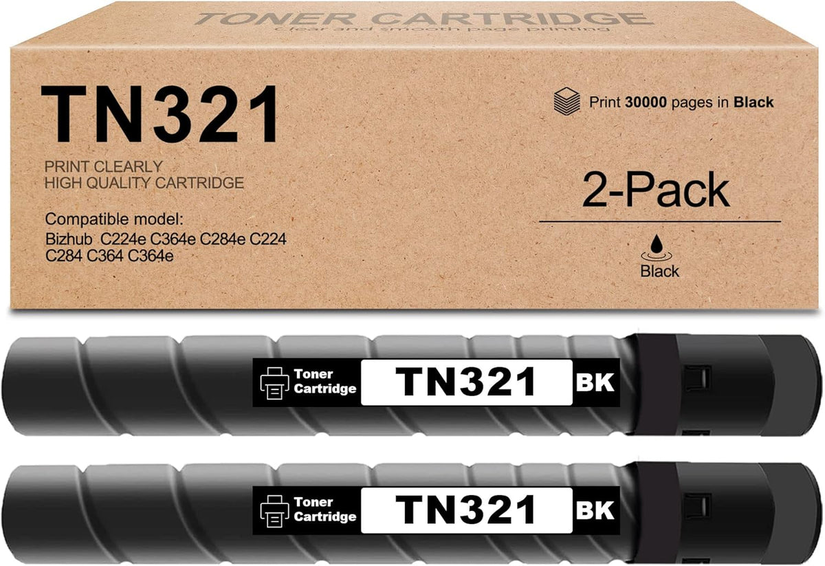 Black 2 Packs Compatible Toner Cartridge V32013