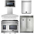 48 Gas Range, Range Hood, 60 Refrigerator, Dishwasher, Microwave Drawer Q397