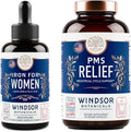 Liquid Iron and PMS Relief Capsules Womens Bundle F43835