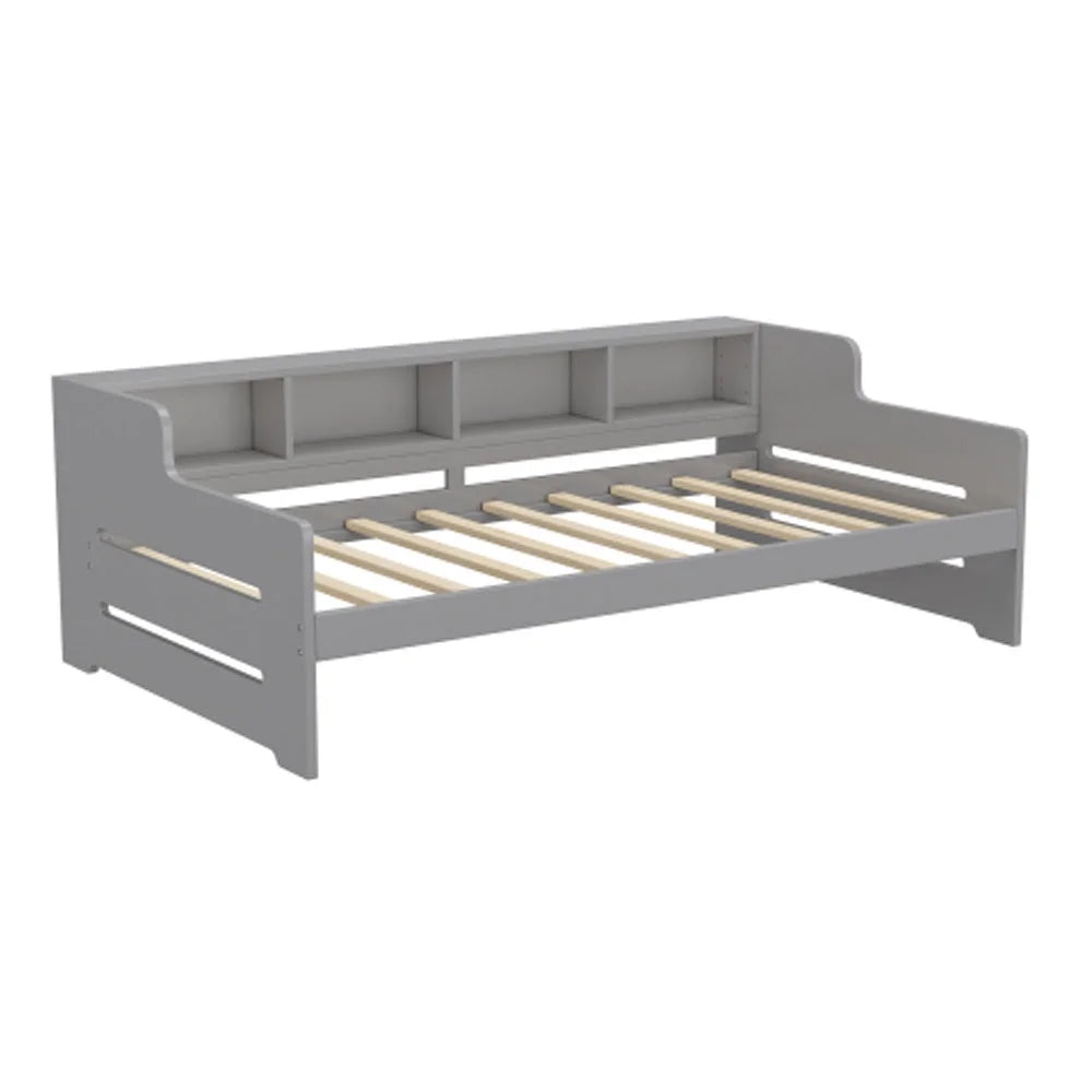 Twin Size Wooden Day Bed with Trundle R747740