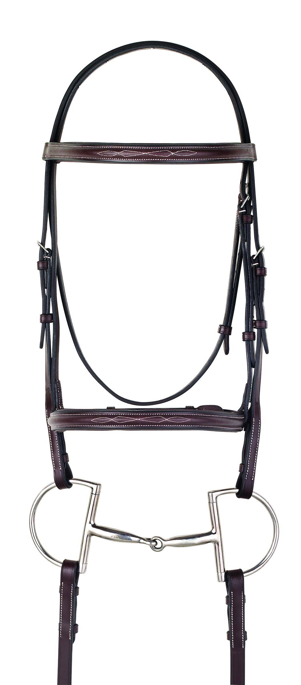 Gold Padded Bridle with Reins P6296