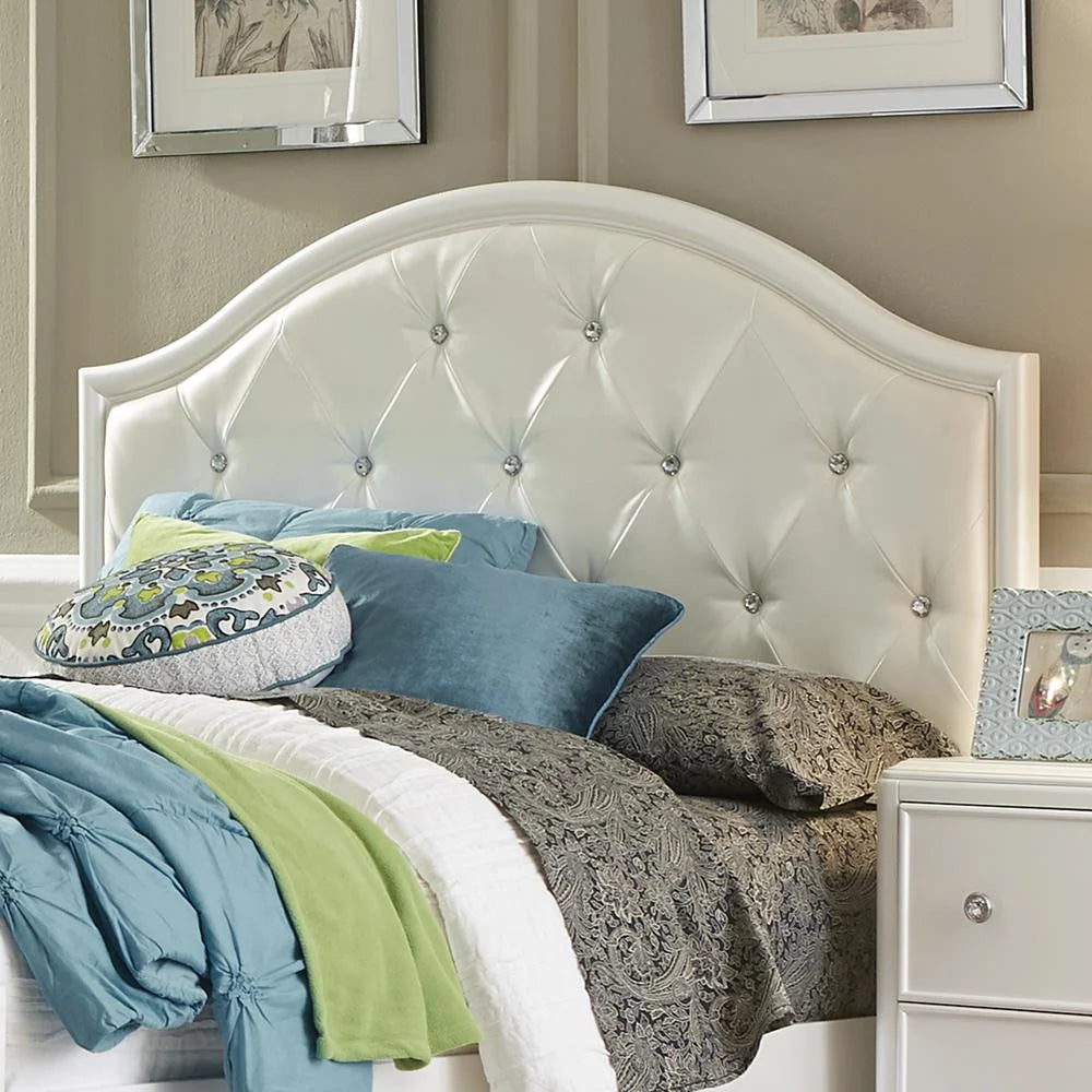 White Twin Panel Headboard G39030