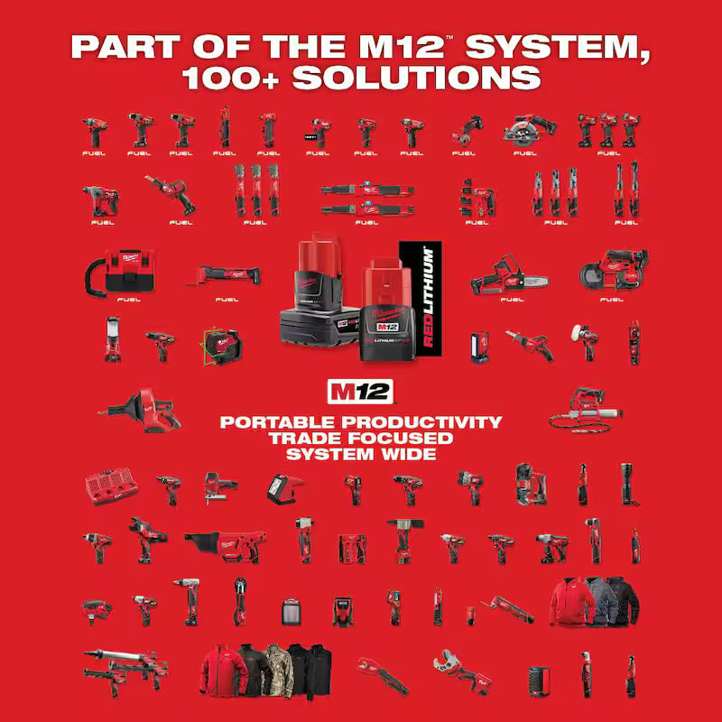 12V Cordless 3/8 in. and 1/4 in. Ratchet Kit (2-Tool) with Battery, Charger and Bag Q7502