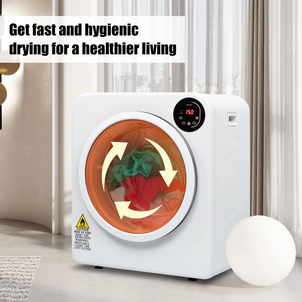 3.5 cu. ft. Portable Electric Stainless Steel Dryer T374027