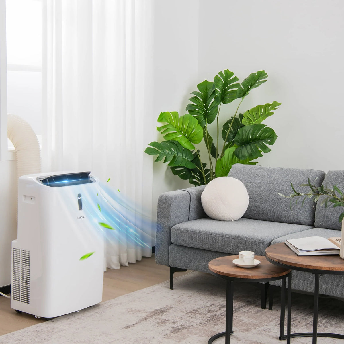 8800 BTU 4-in-1 Portable Air Conditioner D16540