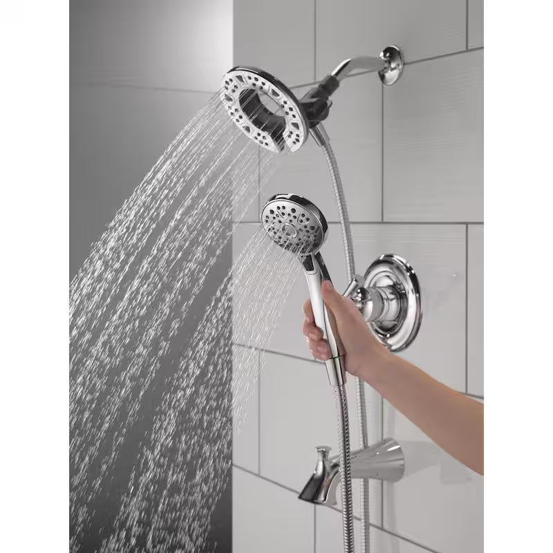 Single-Handle 4-Spray Tub and Shower Faucet in Chrome B305