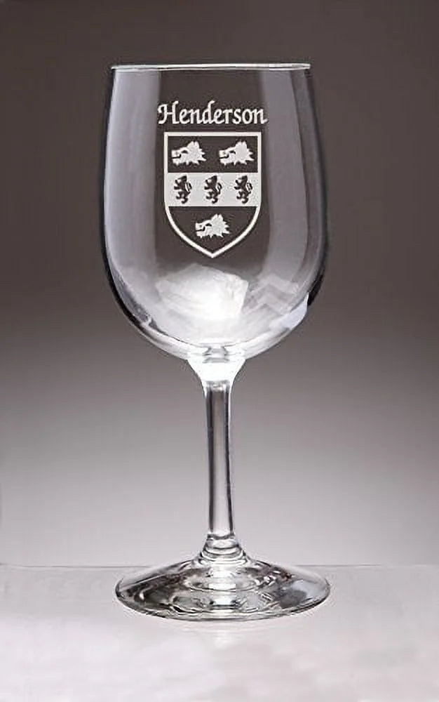 Irish Coat of Arms Wine Glasses Set of 4 A847