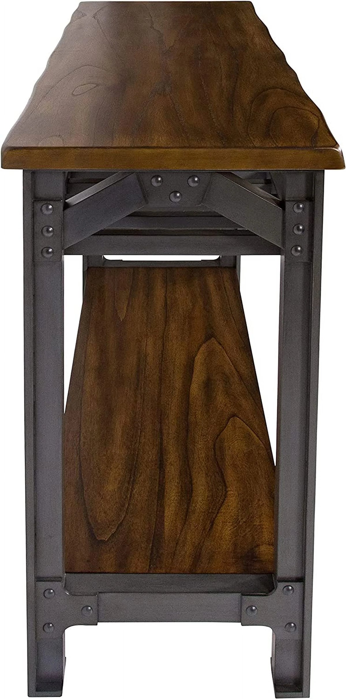 Console Table Graphite Grey Brown E674