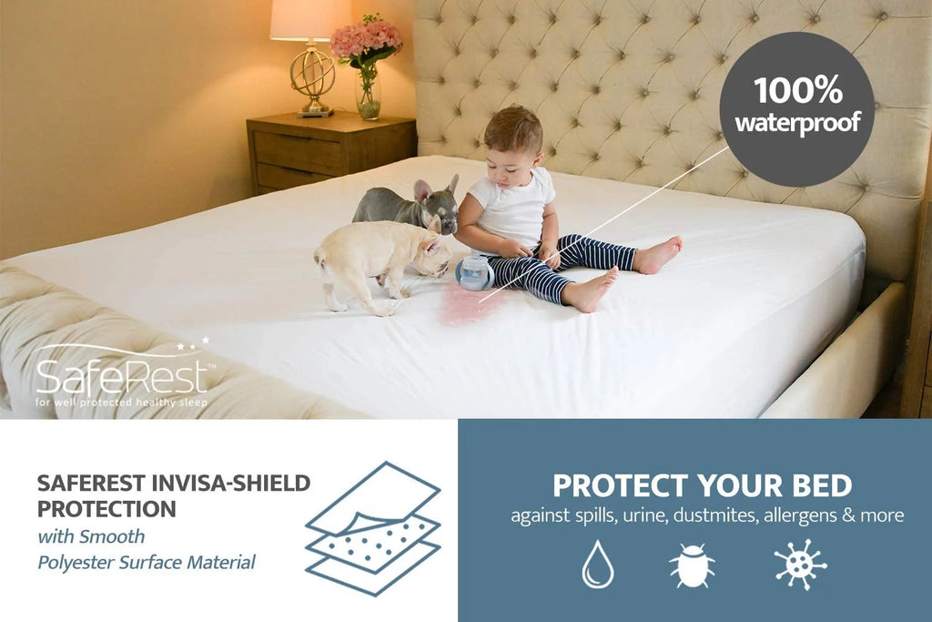 Hypoallergenic Waterproof Mattress Protector Twin XL E6573