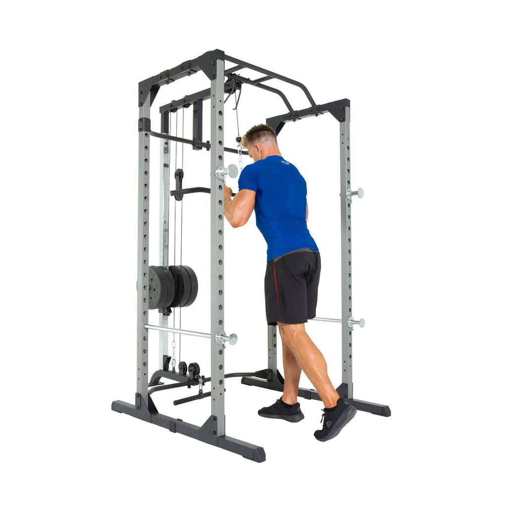 Power Cage with LAT Pull-Down Attachment and Leg Hold-Down A56492