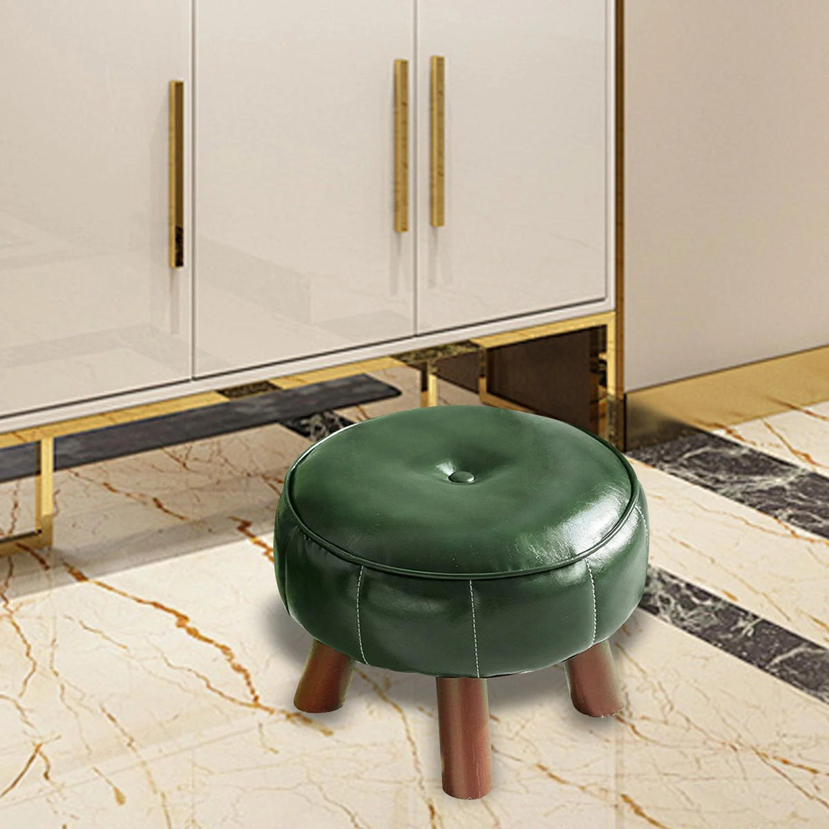 Small Footstool Ottoman Y26986