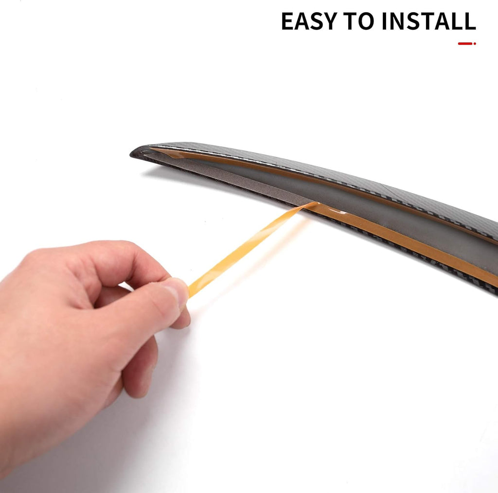 Glossy Carbon Fiber Spoiler Pack of 2 G55234