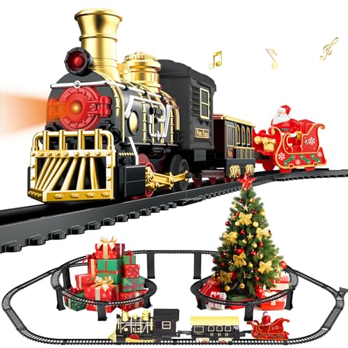 Electric Train Set with 3D Elevated Tracks T5493
