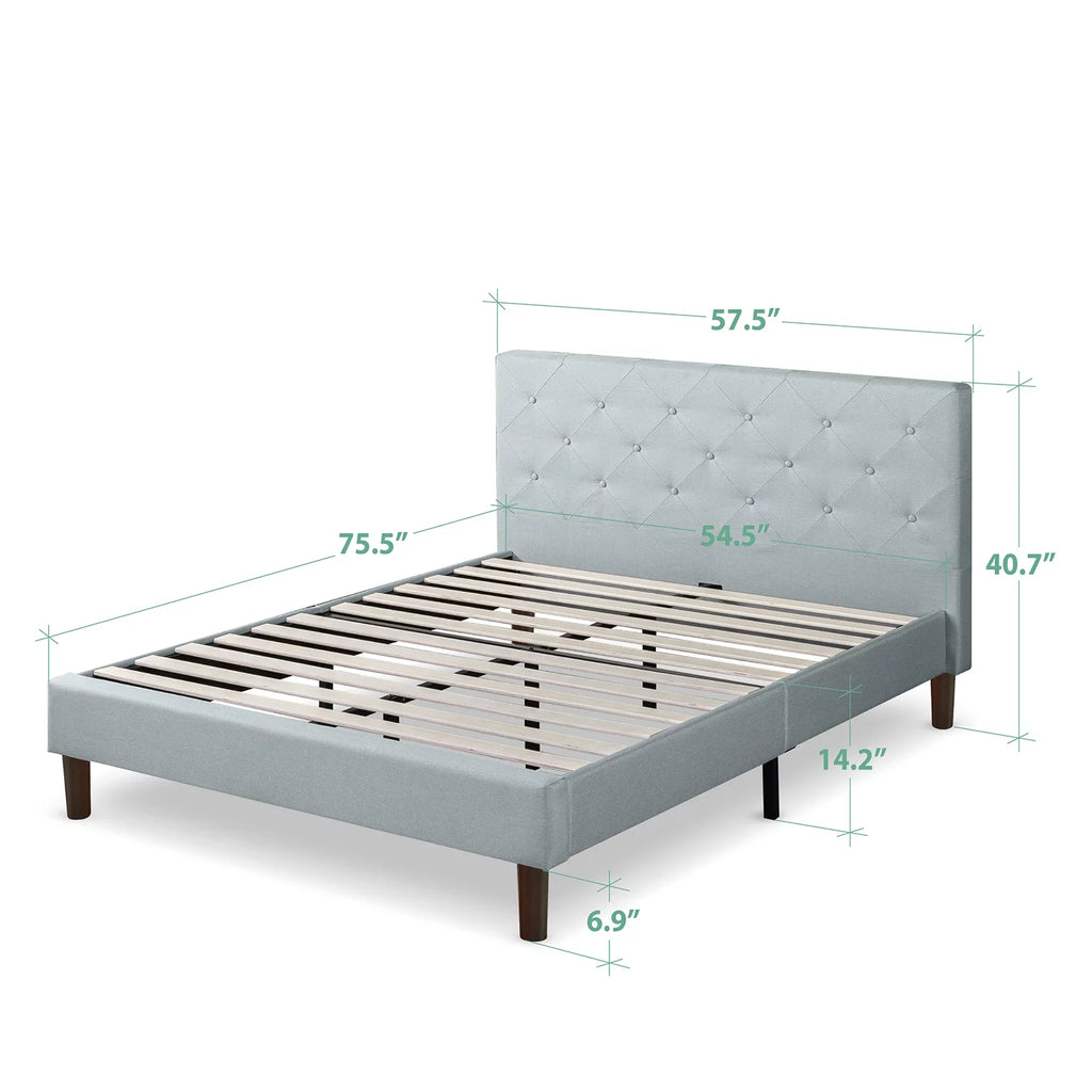 Upholstered Platform Bed Frame R3404