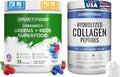 Organic Greens & Reds Superfood and Collagen Peptides Powder V253