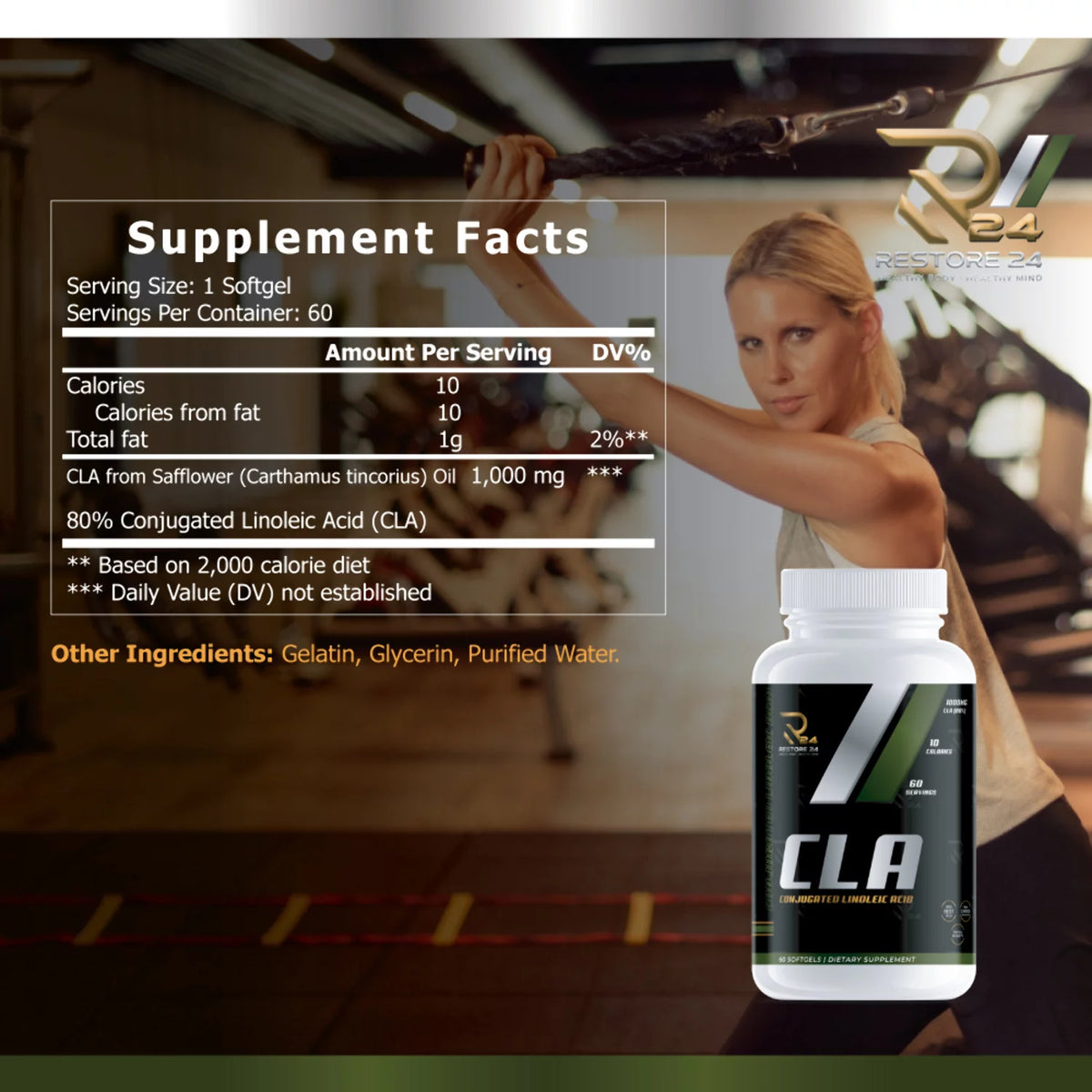 Conjugated Linoleic Acid Softgels M909