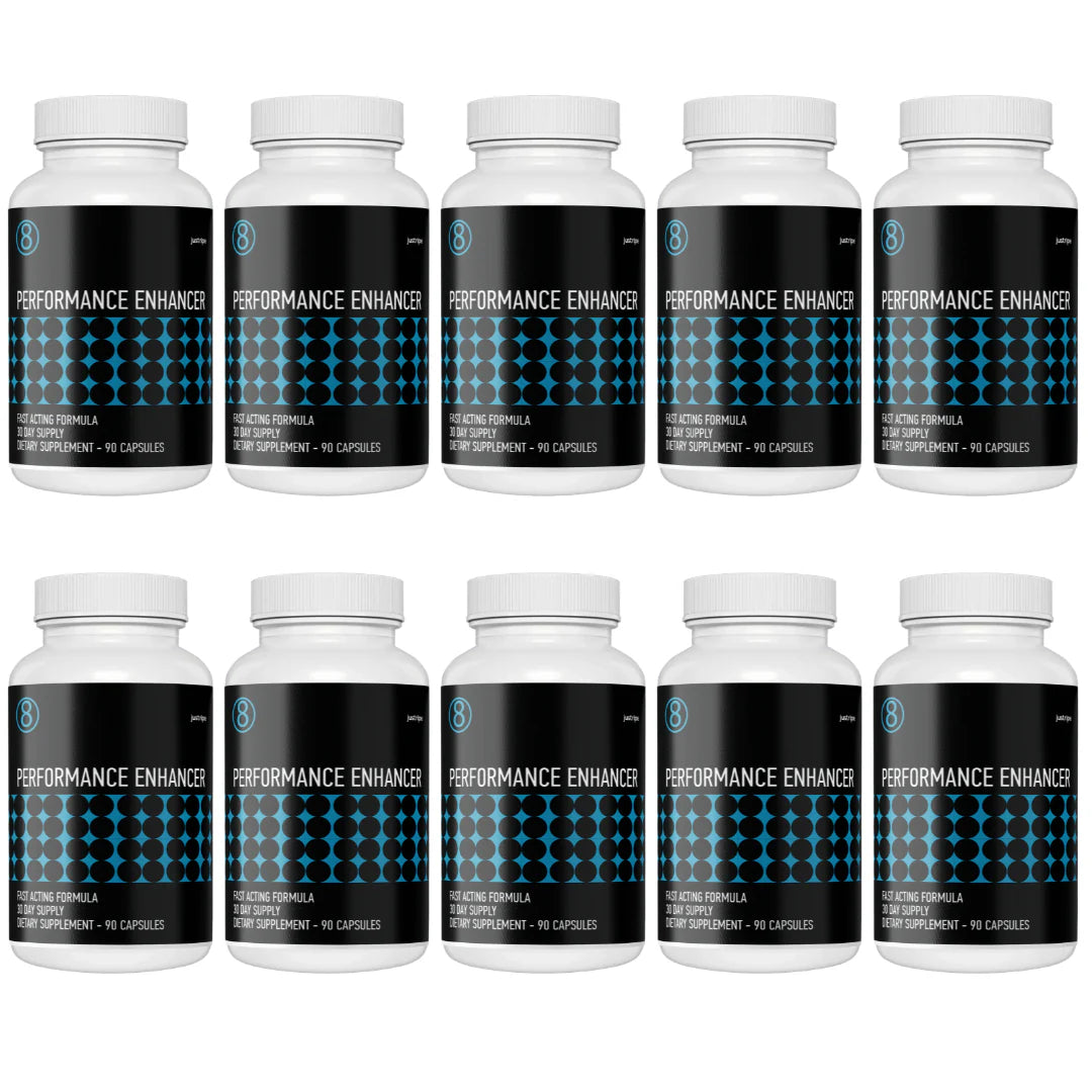 Male Performance Enhancer Support Supplement 10 Bottles D6458