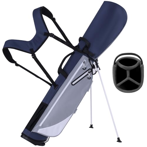 Lightweight Golf Stand Bag with 4-Way Dividers and Dual Straps M35168