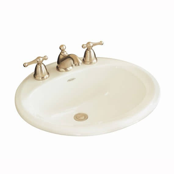 White Bathroom Sink Q954