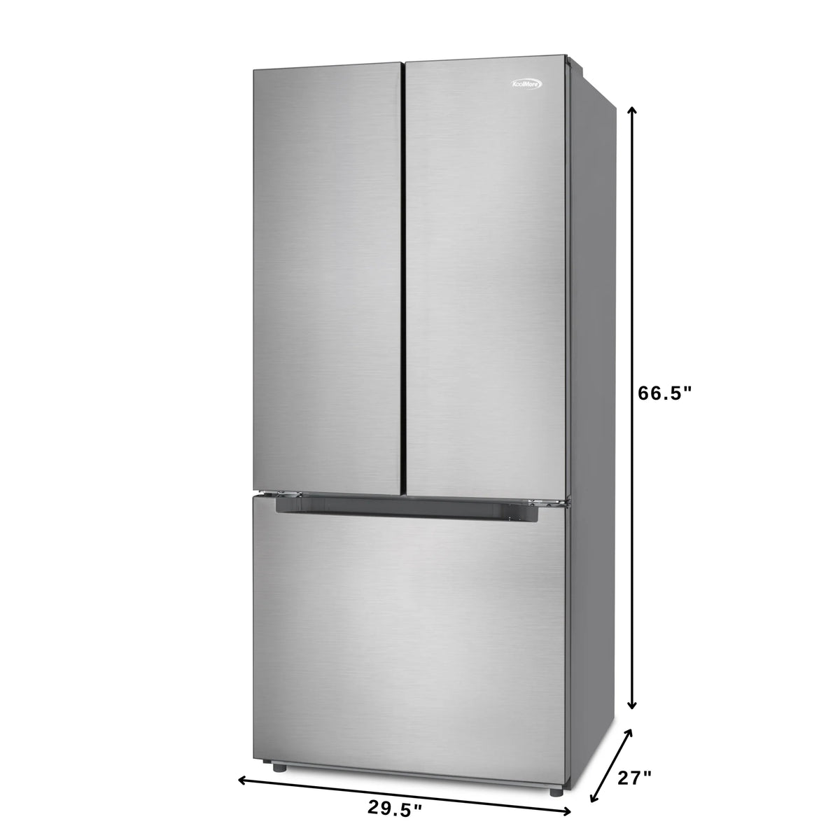18.5 cu. ft. Stainless-Steel French Door Refrigerator T84968