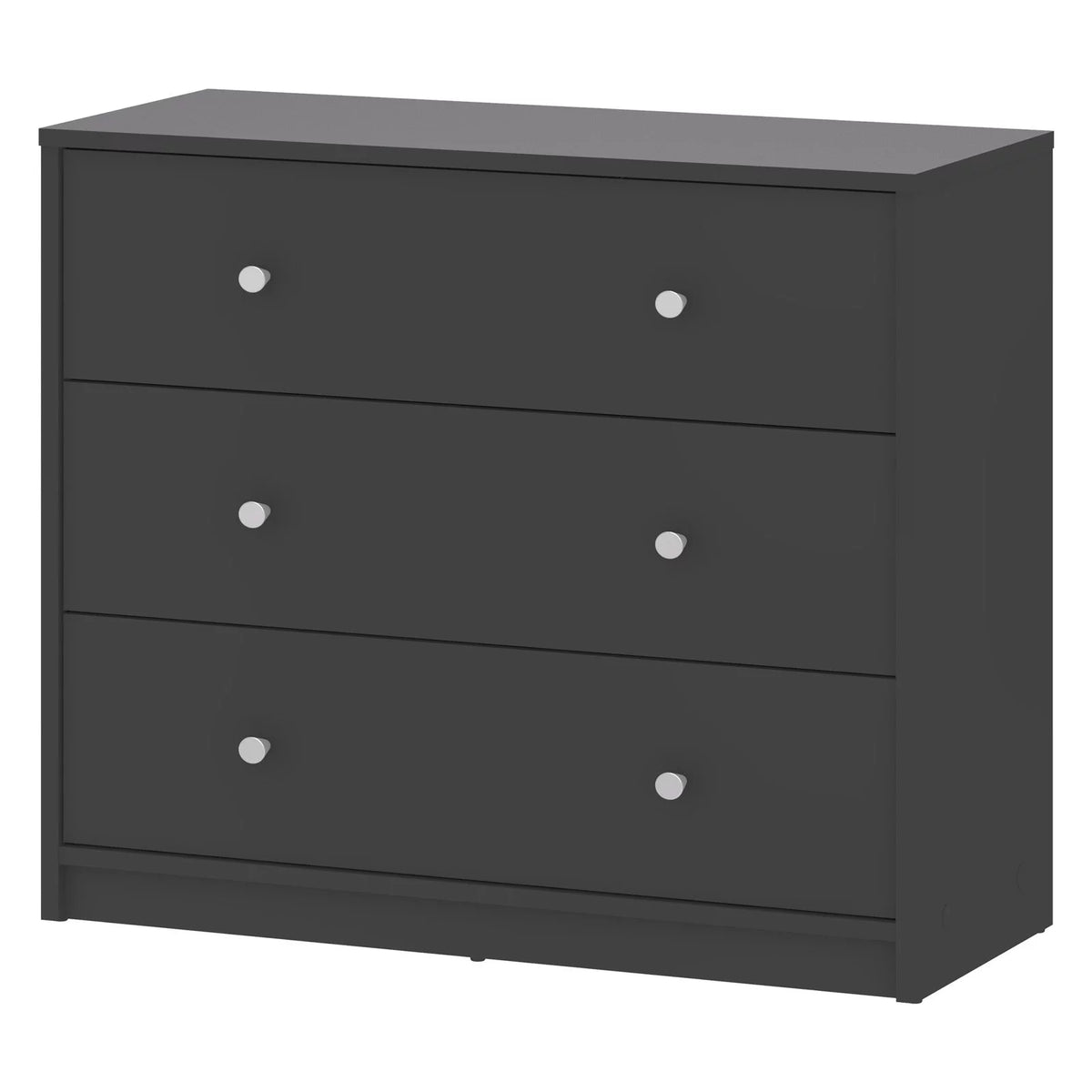 White 3 Drawer Dresser U92044