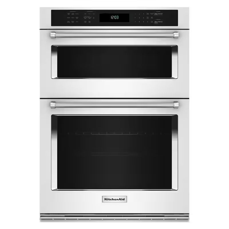 Electric Wall Oven and Microwave Combo in White R167