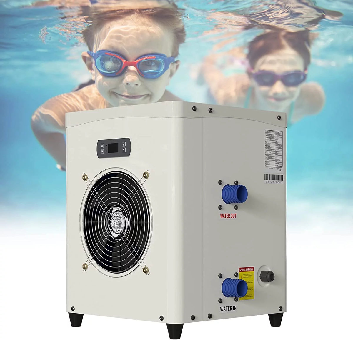 14331 BTU Mini Swimming Pool Heat Pump L732212