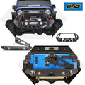 Front and Rear Bumper with Tire Carrier Combo Z145503