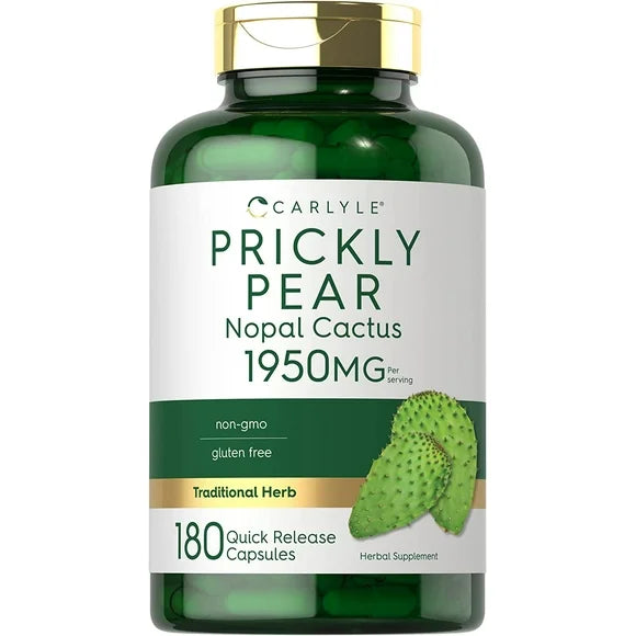 1950mg 180 Capsules Nopal Cactus Supplement T541515