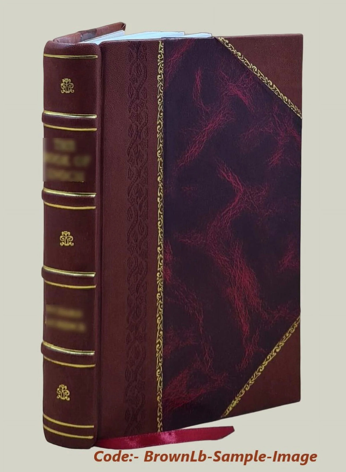 Fast Foods Composition Leather Bound K6825