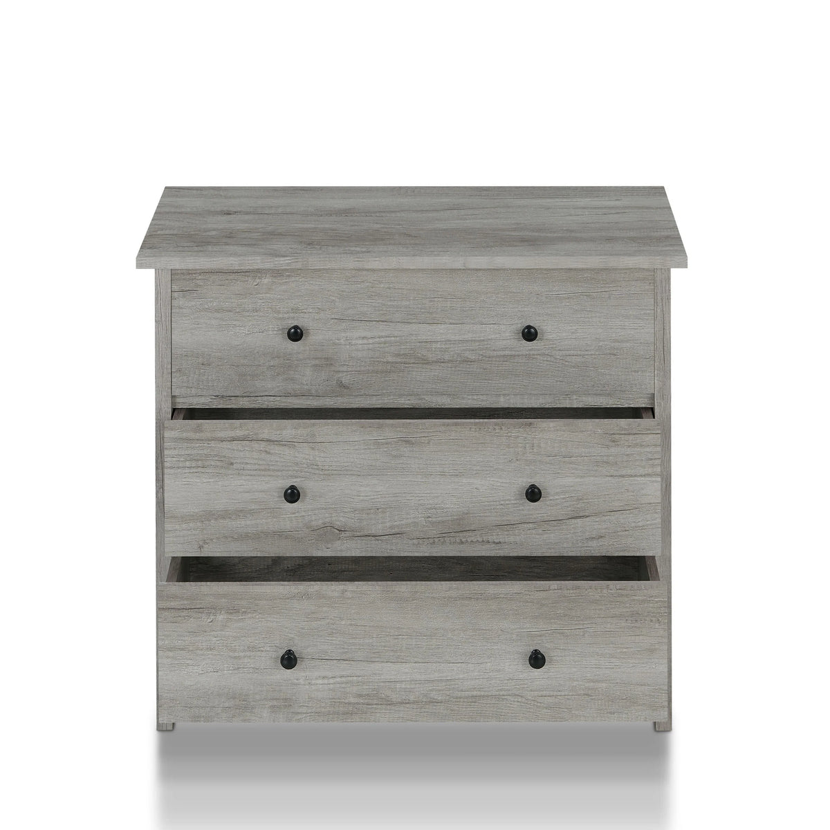 Contemporary 56-inch Wide 3-Drawer Dresser G707