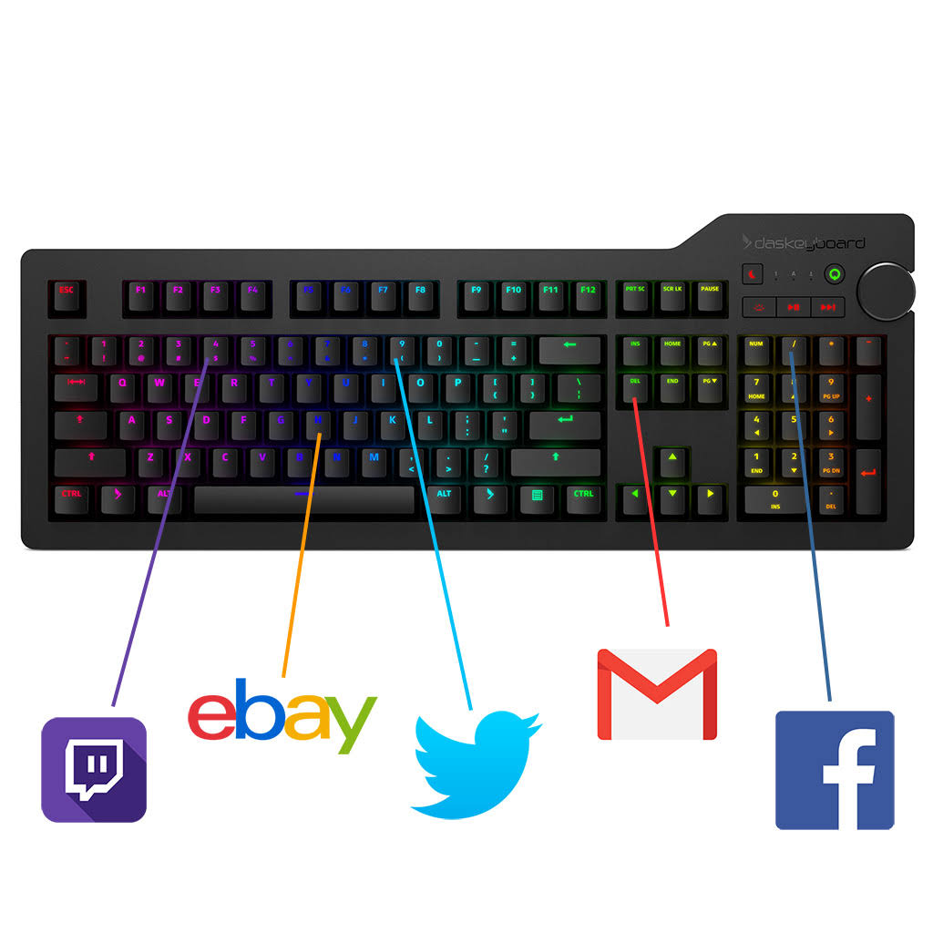Black Anodized Aluminum Mechanical Keyboard A27990
