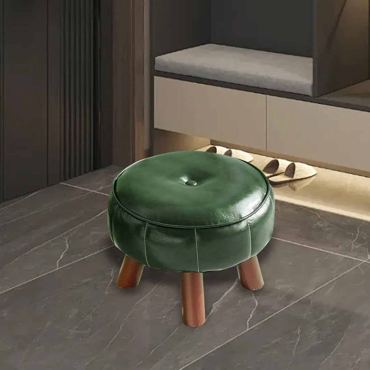 Small Footstool Ottoman Y26986