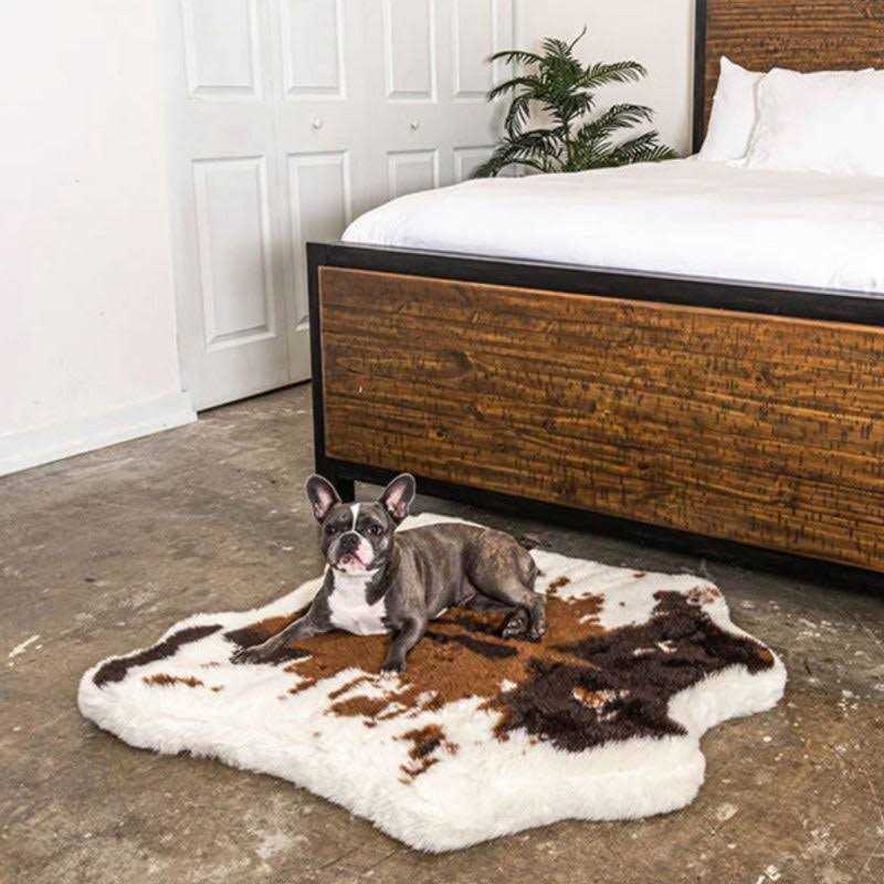 Animal Print Memory Foam Dog Bed Q614